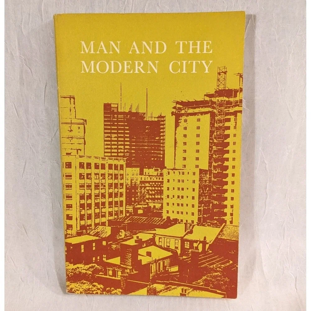 60s Man And The Modern City Essays University of Pittsburgh Urban Press Vtg 1966